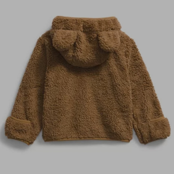 The North Face campfire full zip hoody teddybear jacket - utility brown - Picture 2 of 3